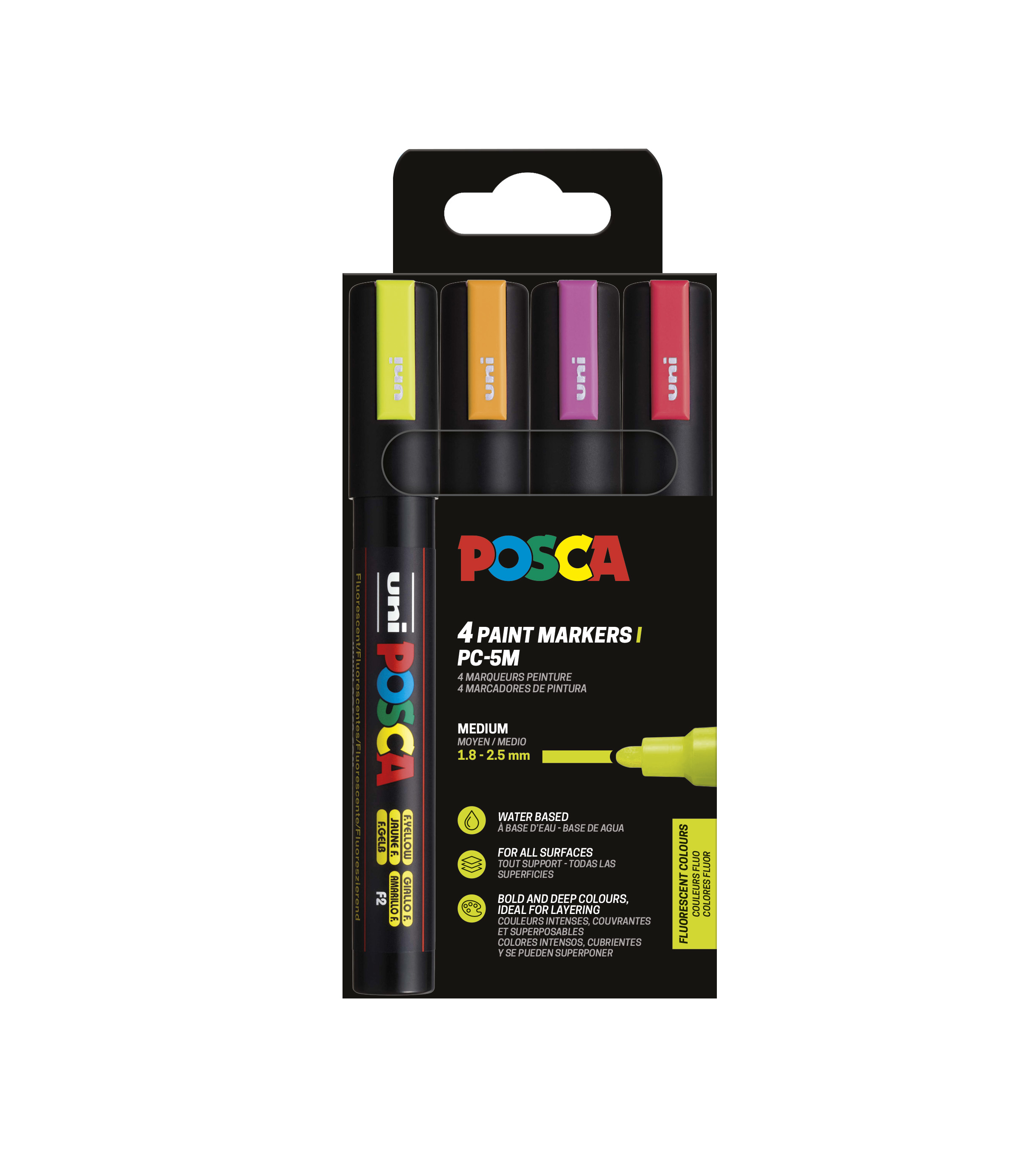 PC-5M 4P SET NEON COLOR